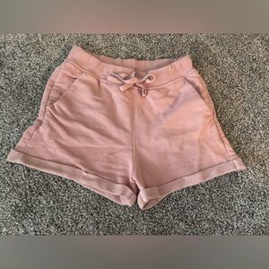 Size XS pink h&m shorts